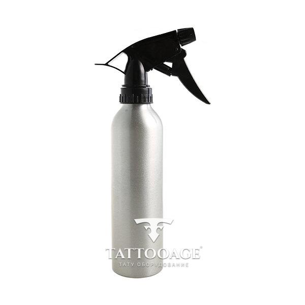 Silver Spray Bottle