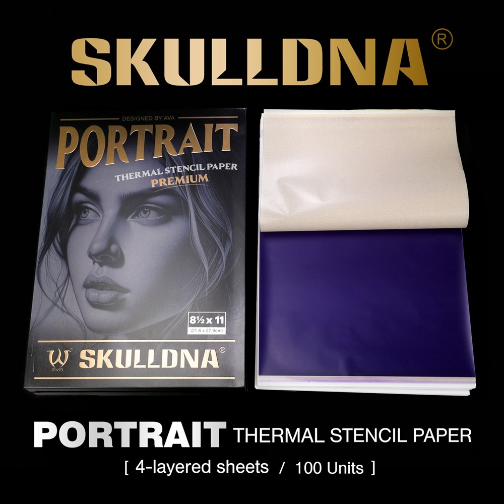 Трансферная Бумага SKULL DNA PORTRAIT Thermal