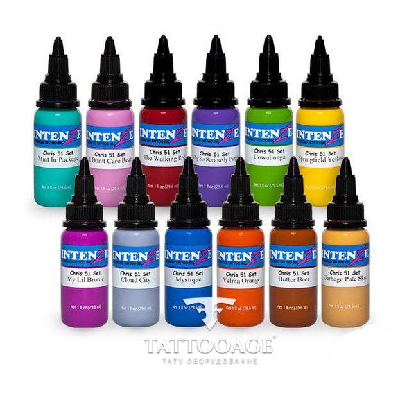 Intenze Chris 51 Geek Ink Set